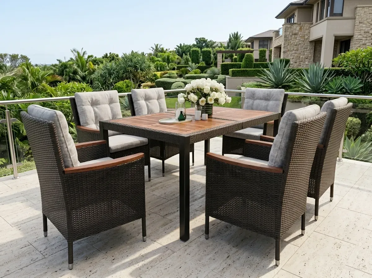 Premium Wicker Sofa Set